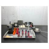 Craftsman BBQ Tools and Stainless Pans
