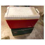 Vintage Colman Cooler and Thermos Cooler