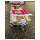 1972 Fiberglass Deck Boat