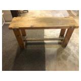 Wooden Bench 38"x11"x18.5" Tall & Scrap Wood