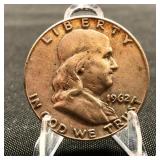 1962D Franklin Half Dollar