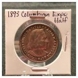 1893 Columbian Expo Commemorative Half Dollar