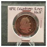 1892 Columbian Expo Commemorative Half Dollar