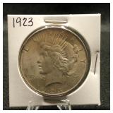 1923 Peace Dollar