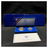 1986 Liberty Half Dollar Proof & Silver Dollar