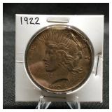 1922 Peace Dollar