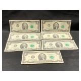 (7) 1976 $2 U.S. Notes