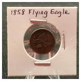 1858 Flying Eagle Cent