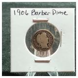 1906 Barber Dime