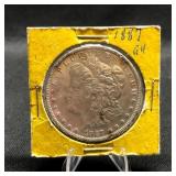 1887 Morgan Dollar