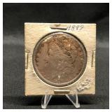 1889 Morgan Dollar