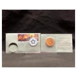 1976 Bicentennial First Day Cover Medal & Stamp