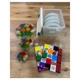 Glass Plates & Reference Books