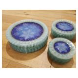 Winter Design Dinner/Salad/Dessert Plate Set