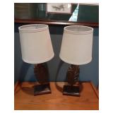 Pair of Matching Table Lamps