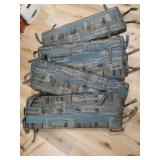 Set of 5 Bench Cushions