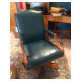 Office Chair w/Wood Frame