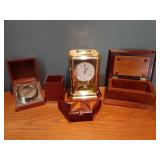 Wooden Box Clock, Trinket Boxes, Longines