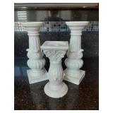 Set of Candleholders