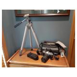 Canon TLb & Velbon Tripod