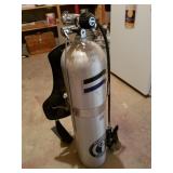 Aqua-Lung Dive Tank & Regulator