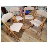 Set of 4 Folding Chairs