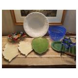Variety of Serving Pieces