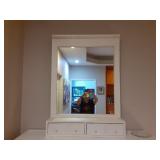 Mirror with Storage Drawers 41"x7"x44" tall
