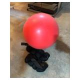 Exercise Ball & Ankle Weights