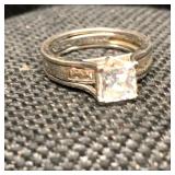 Sterling Silver Ring Size 7.5