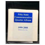 Fifty State Commemorative Quarter Album - 24 Coins