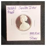 2023S Silver Proof Quarter - Jovida Ivar