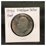 1974S Eisenhower Proof Dollar