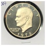 1978S Eisenhower Proof Dollar