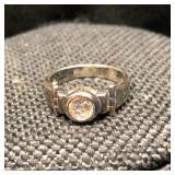 Sterling Silver Ring Size 6.75