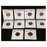 10 Roosevelt Proof Dimes