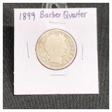 1899 Barber Quarter
