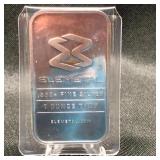 Elemental 1 Troy oz .999 Fine Silver Bar