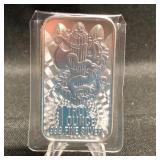Lady Liberty 1 Troy oz .999 Fine Silver Bar