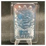 Lady Liberty 1 Troy oz .999 Fine Silver Bar