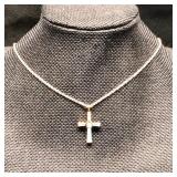 Gold Plated .925 Silver & Cubic Zirconia Necklace