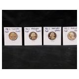 1980S-1983S Washington Proof Quarters