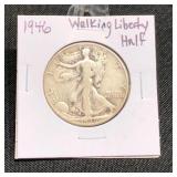 1946 Walking Liberty Half Dollar