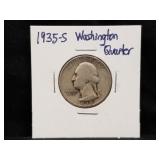1935S Washington Quarter