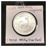 2023 South Africa Krugerrand 1 Troy oz .999 Fine S
