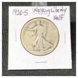 1920S Walking Liberty Half Dollar