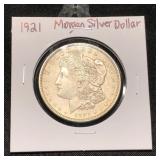 1921 Morgan Silver Dollar