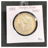 1885 Morgan Silver Dollar