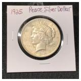 1925 Peace Silver Dollar