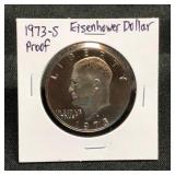 1973S Eisenhower Proof Dollar